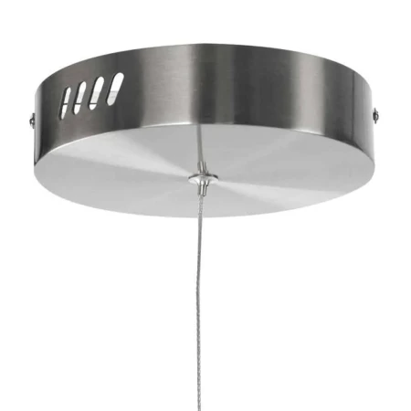 Lampa designerska wisząca na pilota CIRCLE 120 ST-8848-120 nickel - Step Into Design